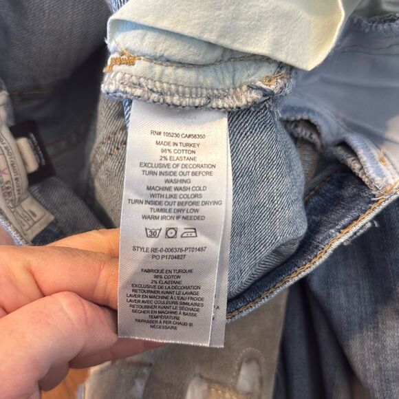 Current/Elliot Hatch kick flare cropped maternity jeans size 29 - Picture 9 of 13